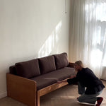 AK Sleeper Sofa turning from sofa into a double bed